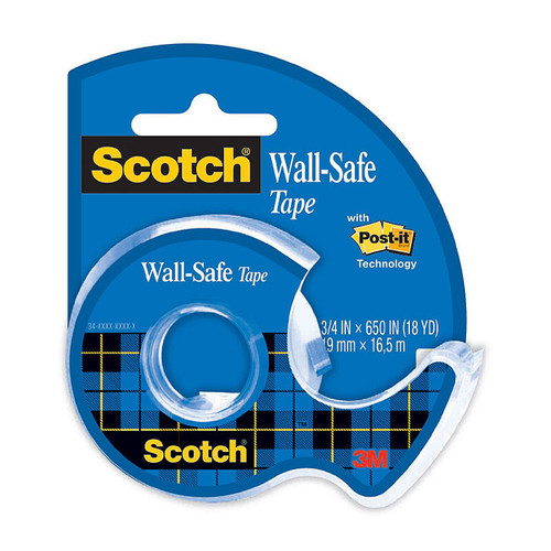 Scotch Wall Safe Tape 183-EF Box of 12