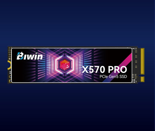 BIWIN Black Opal 8TB X570 PRO PCIe Gen5×4, NVMe 2280 Up to 14000/13000 MB/s BX570DN08TB-RGX - 5 Year Warranty