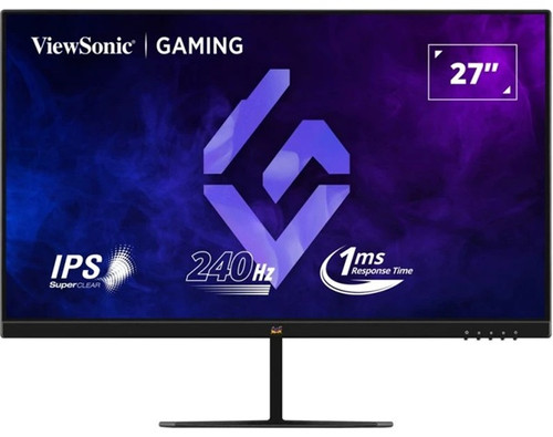 ViewSonic 27' Full HD 100Hz SuperClear IPS Panel with DisplayPort HDMI and VGA Speakers 2W VESA mount Monitor