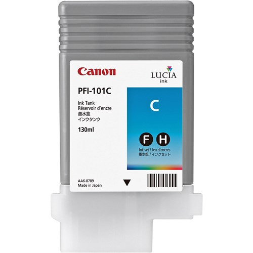 Cyan INK TANK 130ML FOR Canon IPF 6100 5100 5000