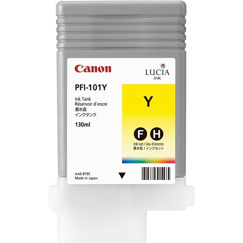 PFI-101Y Yellow INK TANK 130ML FOR IPF6200 6100 5100 5000