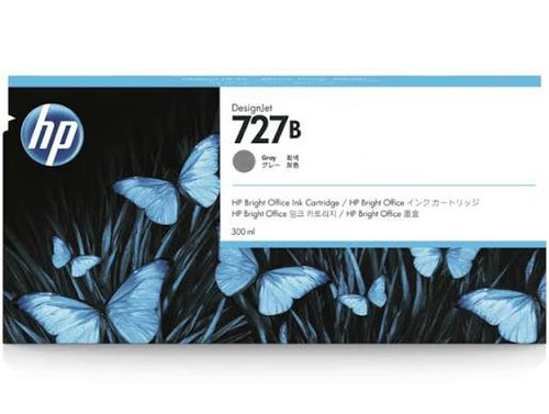 HP 727B Genuine Photo Black 300ml Inkjet Cartridge 3WX20A