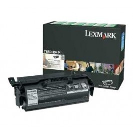 T650H04P Black Toner RETURN PROGRAM YIELD 25000 PAGES FOR T650 T652 T654
