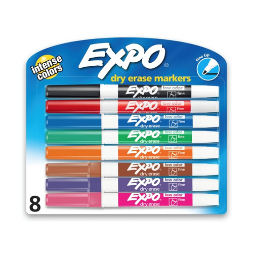 Expo Whiteboard Marker Fashion Pack of 8