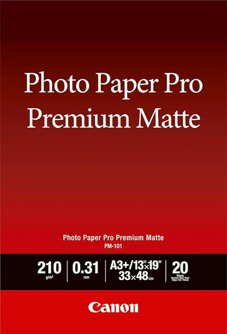 Canon Premium Matte PM-101 A3+ 30 Sheets