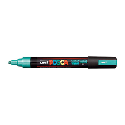 Posca PC-5M Medium Bullet Metalic Green