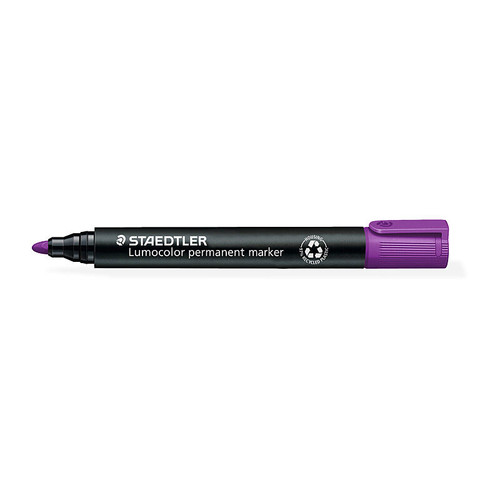 Staedtler Lumo PermMarkr Blt Vio Bx10