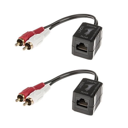 Lindy 100m CAT6 RCA Audio Extension