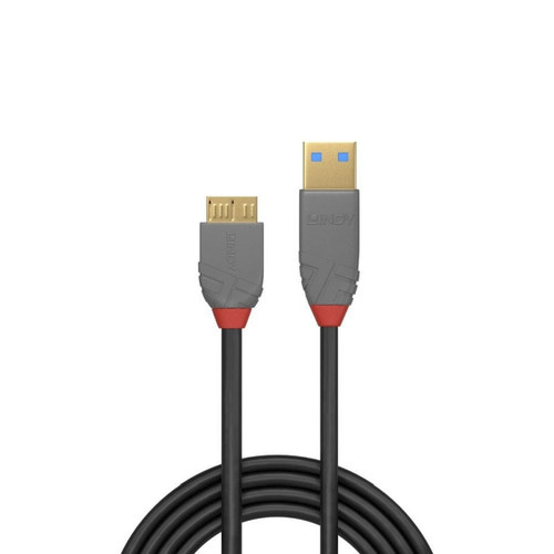 Lindy .5m USB 3.0 A-Micro-B Aluminium