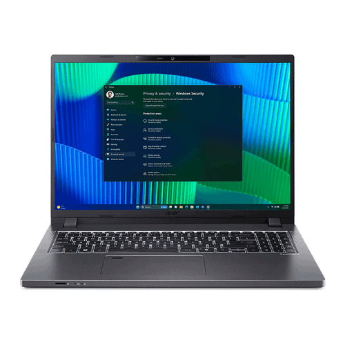 Acer TMP216-51 Core i7-150U/1 x 16GB DDR5/512GB PCIe NVMe SSD/16" WUXGA IPS 16:10/Intel Graphics/Win 11 Pro/FP/Intel Wireless Wi-Fi 6E/Webcam/3 Yr Onsite WTY