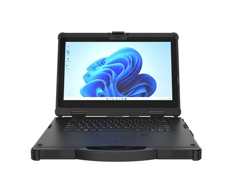 OneRugged N14A-I7 Rugged Notebook, 14" (1920x1080 700nits), Intel i7-1255U, 32GB RAM, 512GB SSD, Windows 11 Pro, 3 Year Warranty