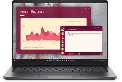 Dell Pro14 Notebook, 14" FHD+, Core 5-120U, 16GB, 1TB, WL, Windows 11 Pro, 1YOS