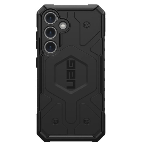 UAG Pathfinder Pro Magnetic Samsung Galaxy S24 5G (6.2') Case - Black (214421114040),18ft. Drop Protection(5.4M),Raised Screen Surround,Armored Shell