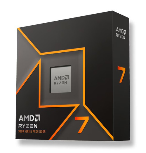 AMD Ryzen 7 9700X 8Cores/16Threads, 65w, Max Boost Clock 5.5 GHz, PCIE 5.0, 32MB Cache, Radeon Graphics, 2200 MHz Frequency