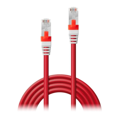 Lindy 1m CAT.6A S/FTP LSZH Red