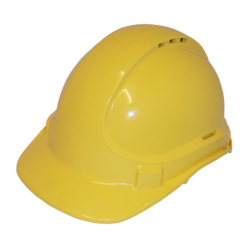 3M  TA570 Safety Helmet, Vented, ABS, Type 1, Yellow