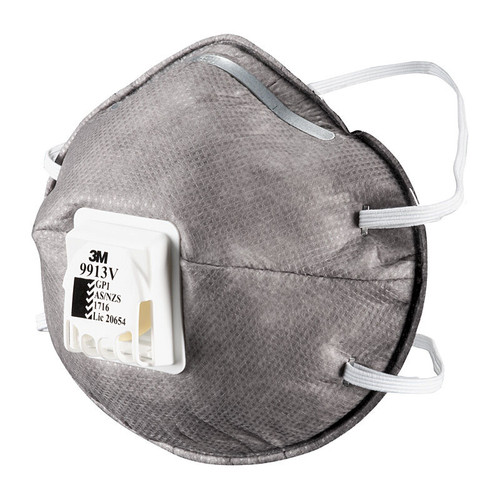 3M  Nuisance Organic Vapour Valved Respirator 9913V, GP1, 60/Case
