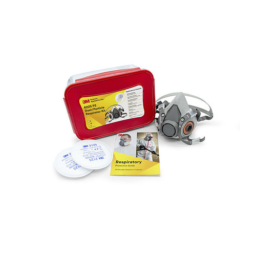 3M Dust/Particle Respirator Kit 6225, P2, Medium, 2 Kits/Case