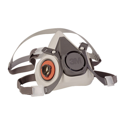 3M Reusable Half Mask Respirator 6100, Small, 8 ea/Case