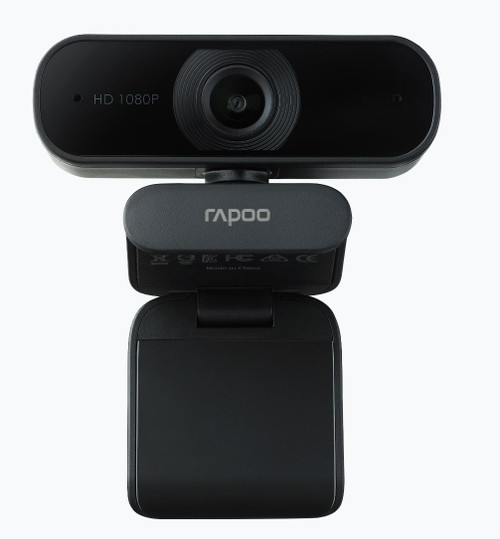 RAPOO C260 Webcam FHD 1080P/HD720P, USB 2.0 - Ideal for TEAMS, Zoom Buy (10 Get 1 Free)