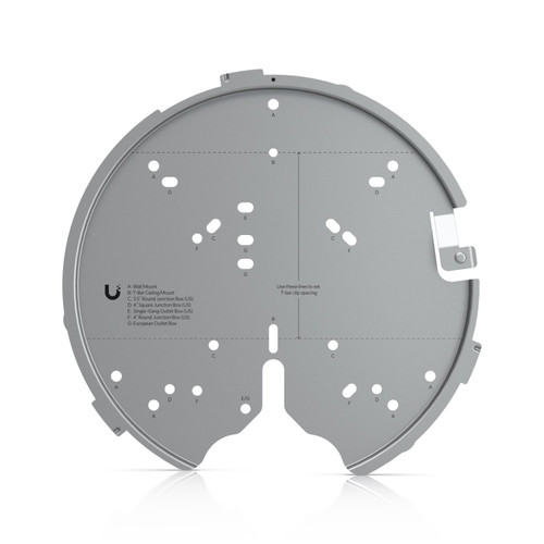 Ubiquiti Versatile Mounting System, For U7 Pro, U6 Enterprise, U6 Pro, U6 Long-Range, AC Pro, AC HD, AC SHD, AC XG, Incl 2Yr Warr