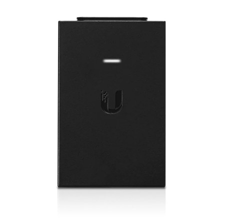 Ubiquiti POE Injector, 24V DC, 30W, Gigabit Ethernet, Black, Surge and Clamping Protection, Maximum Surge Discharge, Incl 2Yr Warr