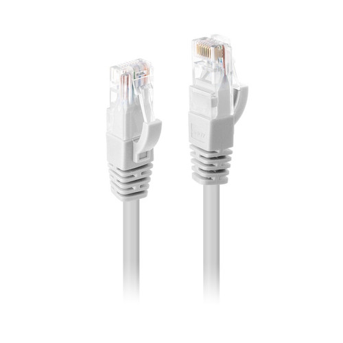 Lindy .5m CAT6 UTP Cable White