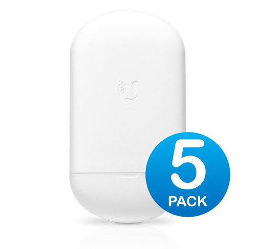 Ubiquiti NanoStationAC - 5GHz airMax AC Radio - 5 Pack