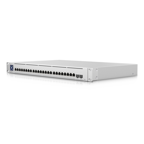 Ubiquiti Switch Enterprise 24-port Switch 24x10GbE Ports, 2x 25G SFP28 Ports For Uplinks, Managed Layer 3 Switch, Incl 2Yr Warr