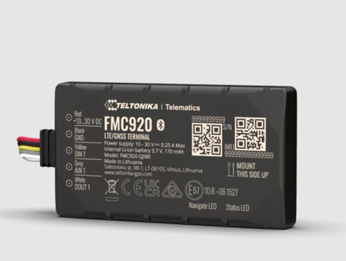 Teltonika Most Popular Compact 4G LTE Cat 1 Model for Basic Tracking - Reliable 4G (LTE Cat 1) connection with fallback to 2G (GSM) network