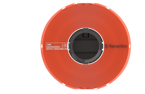 Makerbot METHOD X ABS FILAMENT ORANGE 0.65KG
