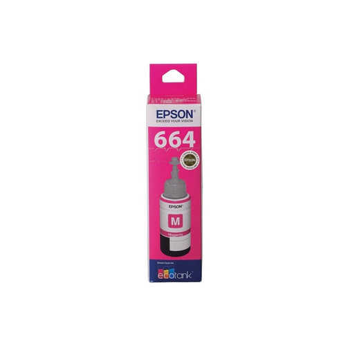 Epson T664 EcoTank Magenta Ink Bottle