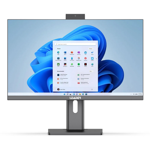 Leader Visionary AIO, 27' FHD, Intel i7-13620H, 16GB DDR4, 1TB NVMe SSD, Wi-Fi 6, 2M Camera, VESA, 1 Year Warranty, Windows 11 Home, Keyboard & Mous