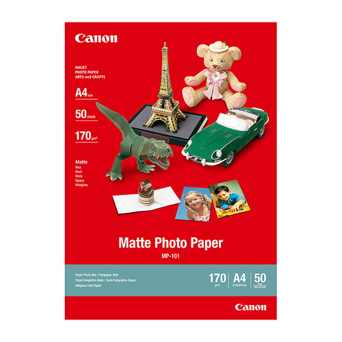 Canon Matte Photo Paper A4 50 Sheets 170gsm - MP-101