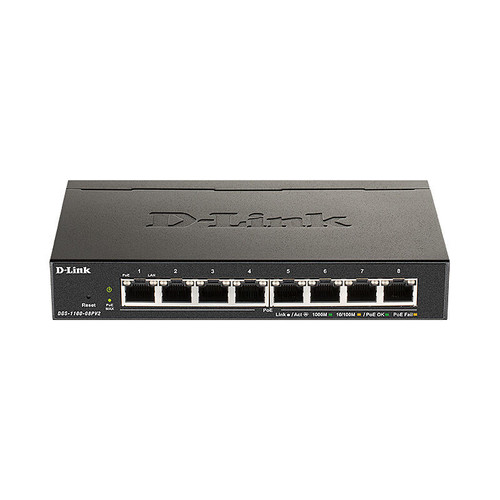 D-Link DGS-1100-08P PoE Switch