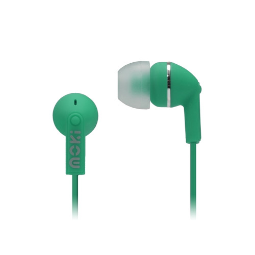 Moki Dots Noise Iso Earbuds Green Moki Dots Noise Iso Earbuds Green