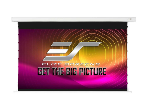ELITE SCREENS 100 VMAX TAB TENSION 169 WHITE CASE