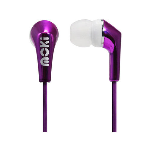 Moki Metallics Earphone Pink Moki Metallics Earphone Pink