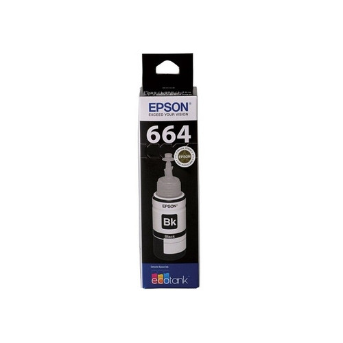 Epson T664 EcoTank Black Ink Bottle