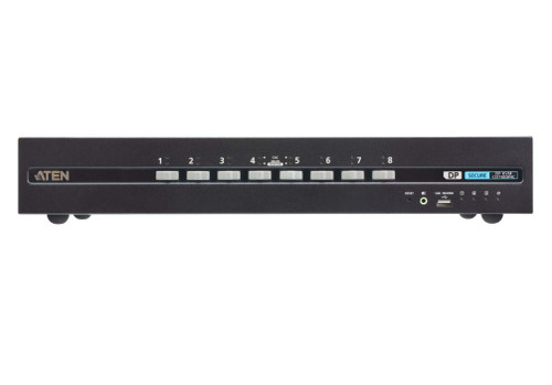 Aten 8-Port USB DisplayPort Secure KVM Switch with CAC, Compliant with PSD PP v4.0 (Protection Profile for Peripheral Sharing Device, Version 4.0)