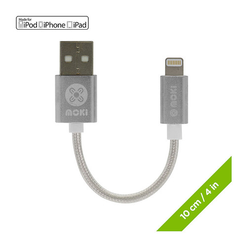 Moki BraidLightSynCharge Silver Moki BraidLightSynCharge Silver
