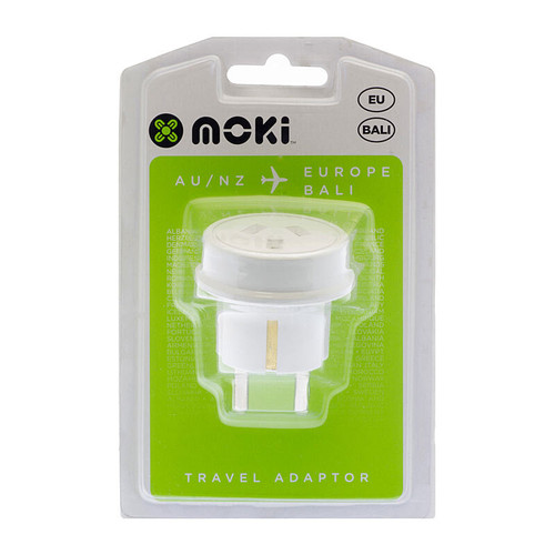 Moki Travel Adaptors Europe Moki Travel Adaptors Europe