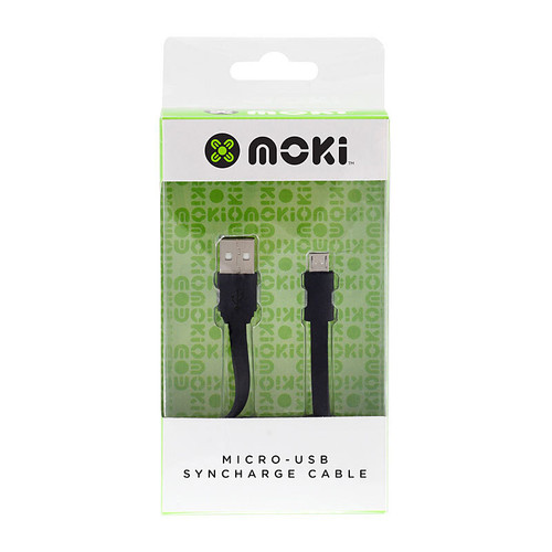 Moki MicroUSB SynCharger Cable 90 Moki MicroUSB SynCharger Cable 90
