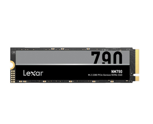 Lexar LNM790X512G-RNNNG Internal SSD 512GB M.2 2280 PCIe Gen 4x4 NVMe SSD up to 7400MB/s read, 6500MB/s write