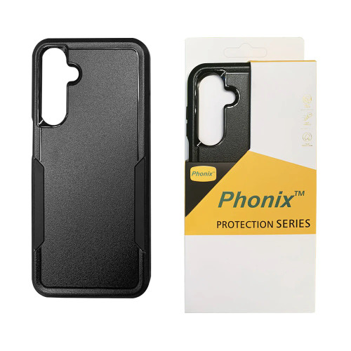 Phonix Rugged Samsung Galaxy A17 5G / Galaxy A26 5G (6.7') Armor Light Case Black - No-Slip, Sleek, Drop-Protection, Strong & Durable,3 Years Warranty