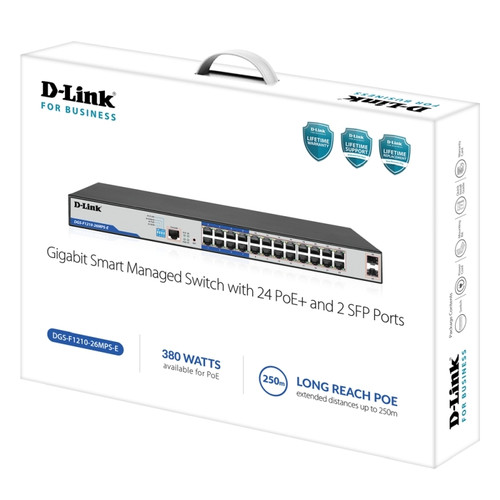 D-Link DGS-F1210-26MPS-E Switch