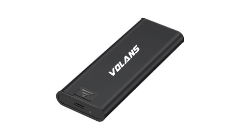 Volans VL-UCM2-V, Aluminium NVMe PCIe (M Key) M.2 SSD to USB3.1, Gen 2 Type C Enclosure 10Gbps, 1 Year Warranty