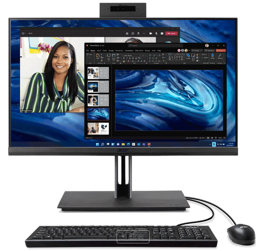Acer AIO Veriton Z4694G Core i5-12400,16GB, 512GB NVMe SSD, WiFi 6+BT, DVD-RW, 23.8" Touch FHD Height Adjustable, Win 11 Pro,USB KB+MS,3 years NBD onsite WTY