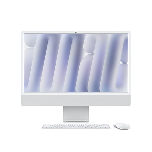 iMac 24in Retina 4.5K - Silver - M4 (8-core CPU / 8-core GPU) - 16GB - 256GB SSD Magic Keyboard (EN)