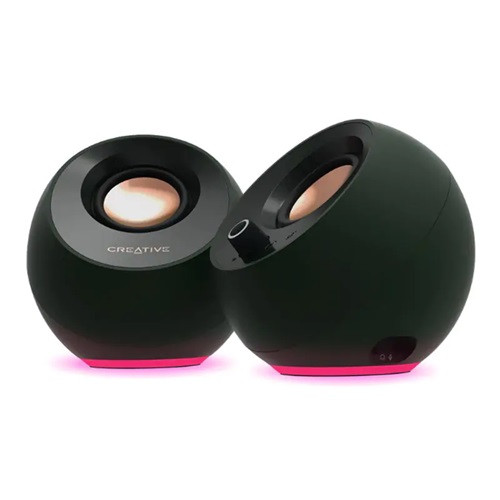 Creative 90058220, Pebble Pro Black Speakers, Wireless, Bluetooth, 1 Year Warranty